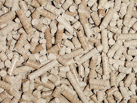 Rice Husk Pellets